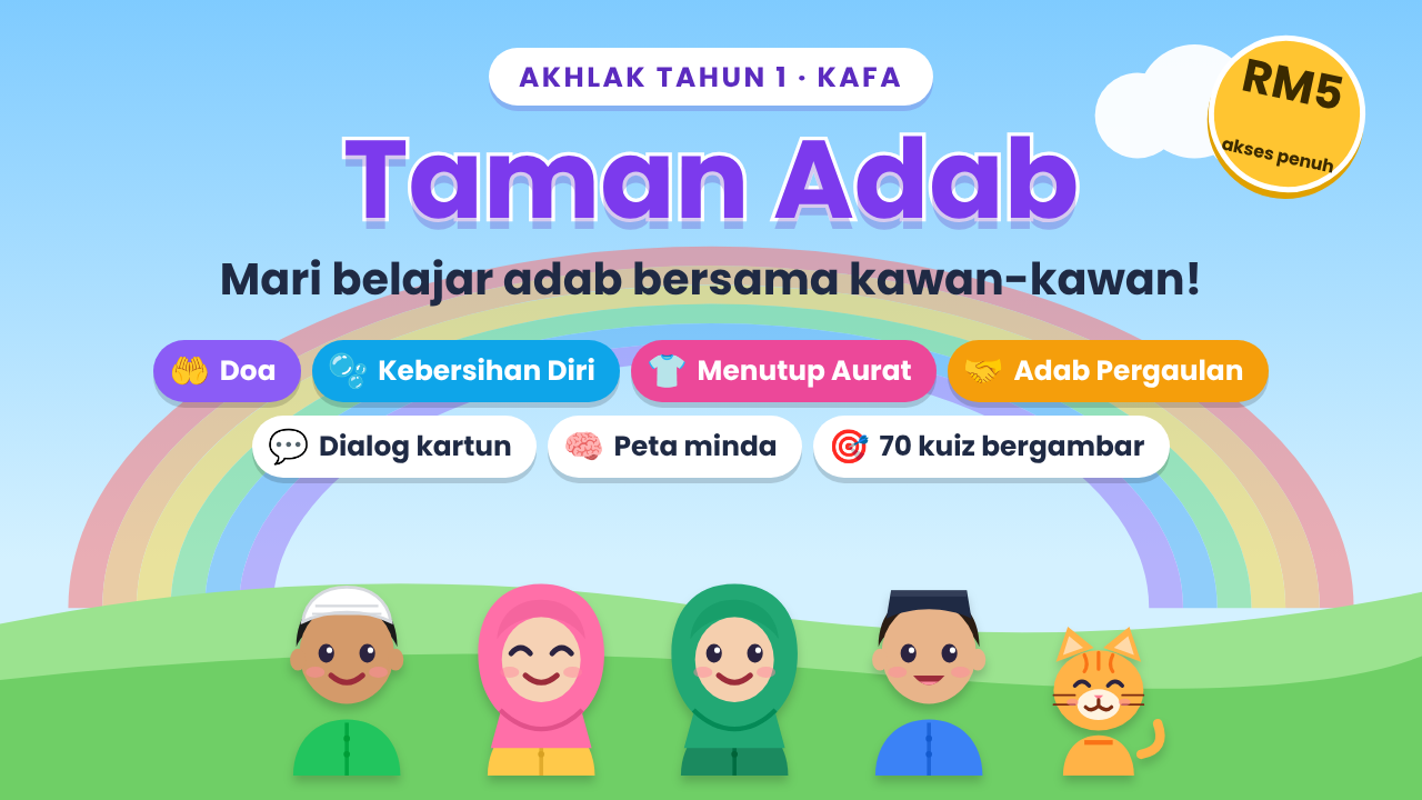 Taman Adab – Akhlak Tahun 1 (KAFA)